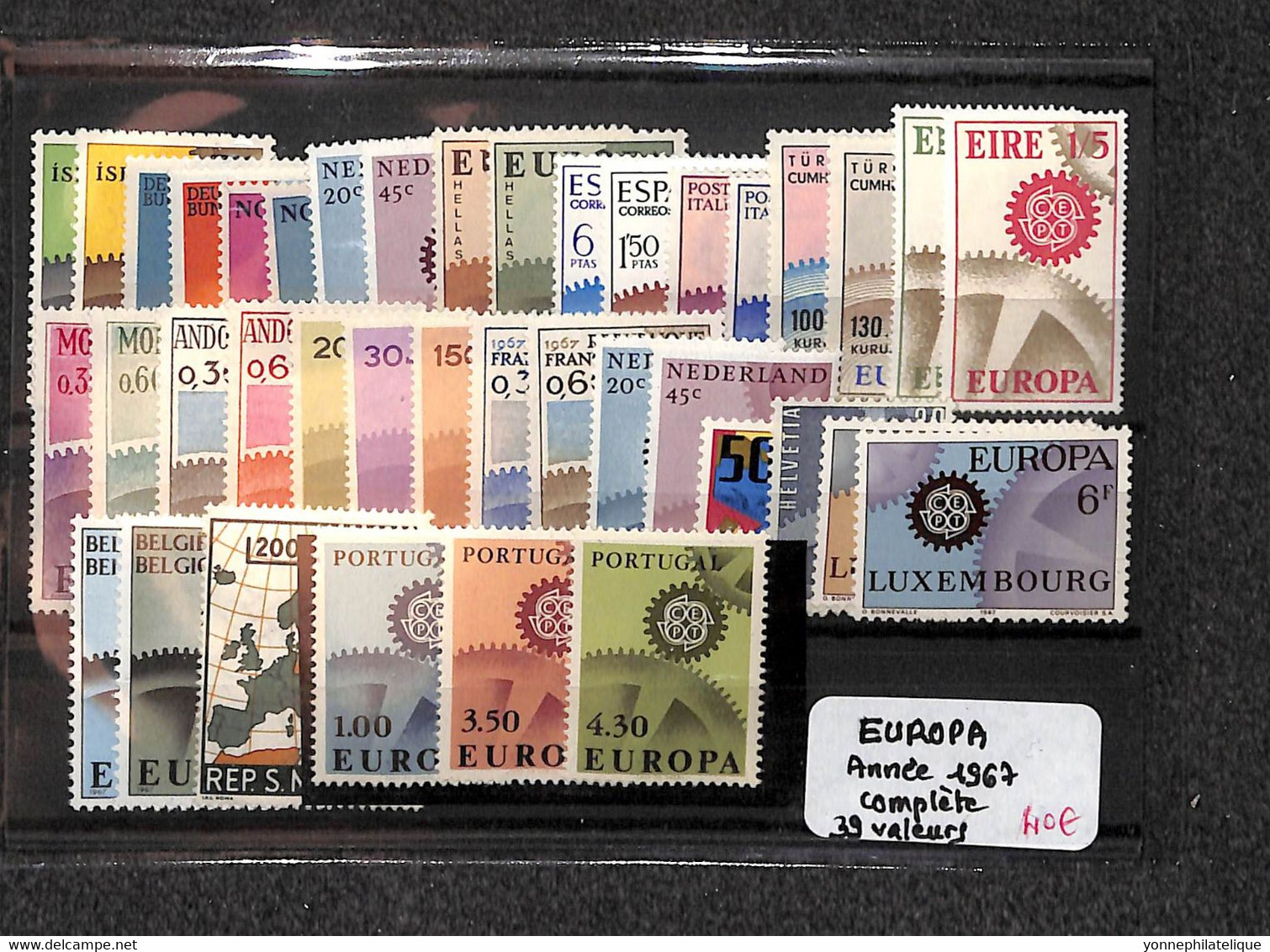 EUROPA - Année Complete 1967 Xx (   Neufs Sans Charnières ) - 1960-1969