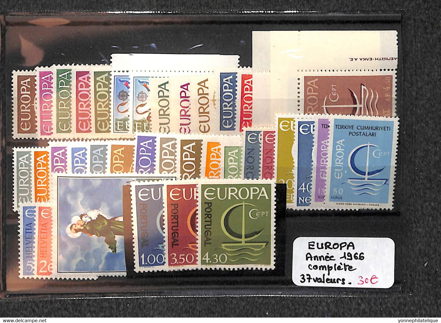 EUROPA - Année Complete 1966 Xx (   Neufs Sans Charnières ) - 1960-1969