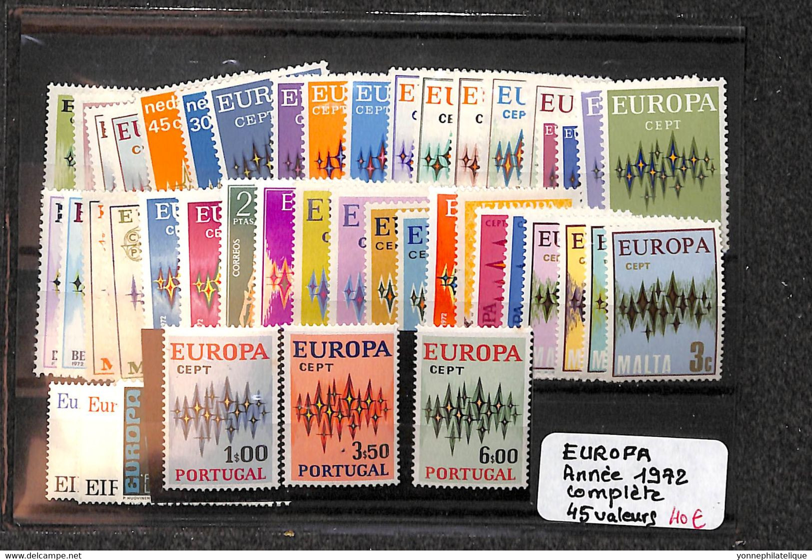 EUROPA - Année Complete 1972 Xx (   Neufs Sans Charnières ) - 1970-1979