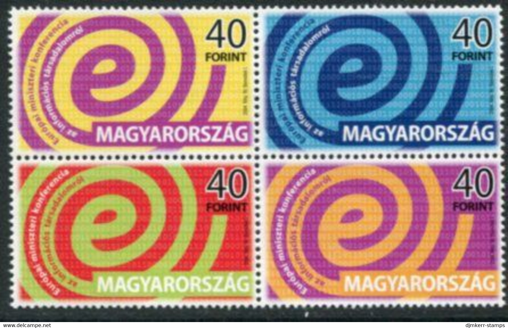 HUNGARY 2004 European Information Conference MNH / **.  Michel 4832-35 - Nuevos