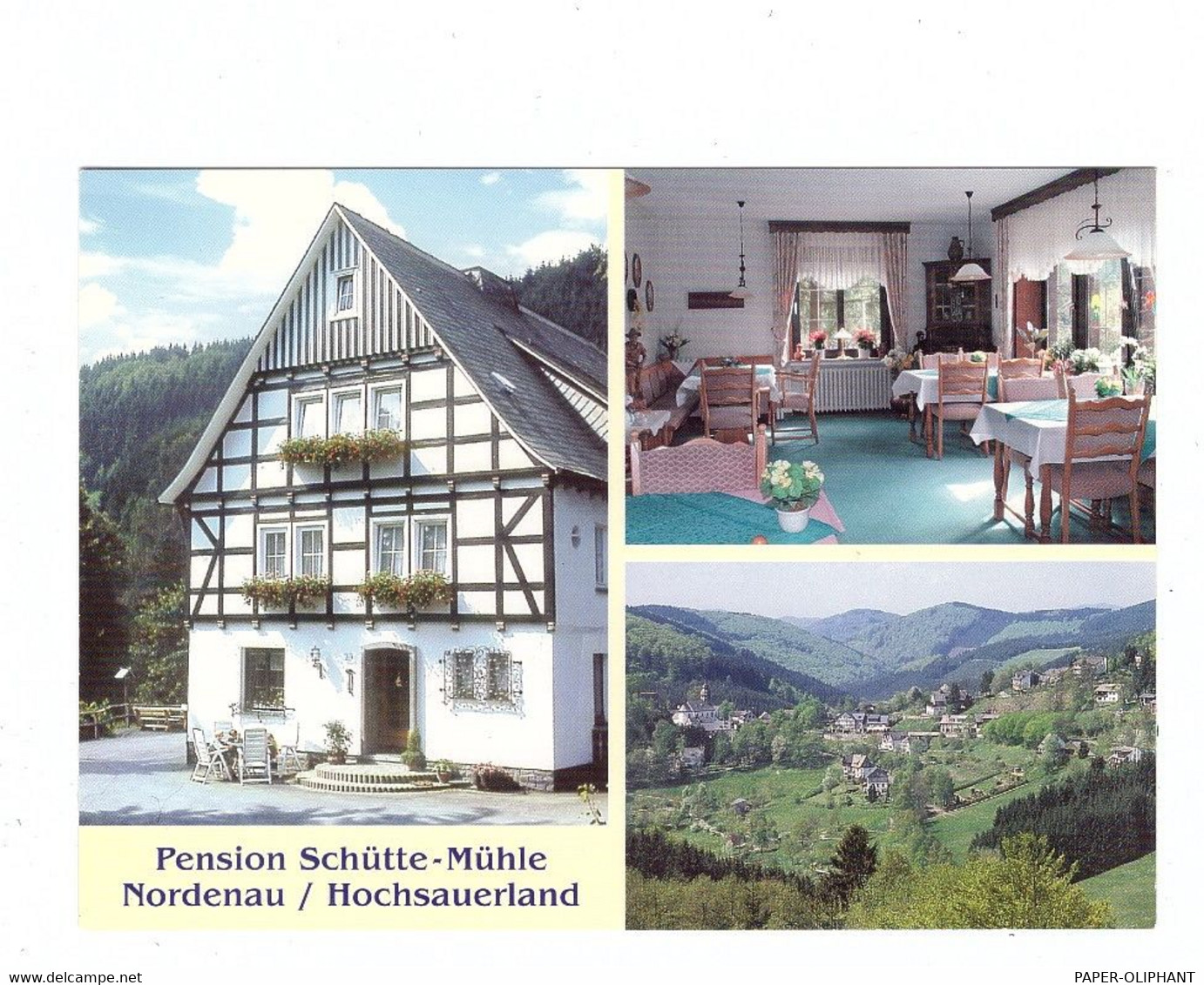 5948 SCHMALLENBERG - NORDENAU, Pension Schütte-Mühle - Schmallenberg
