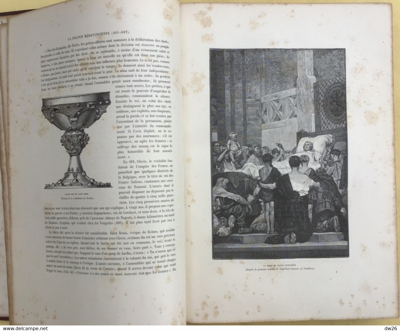 Histoire De France Depuis L'Invasion Des Barbares Jusqu'à Nos Jours - Victor Duruy, 1 Volume 1892 Chez Hachette - Zonder Classificatie