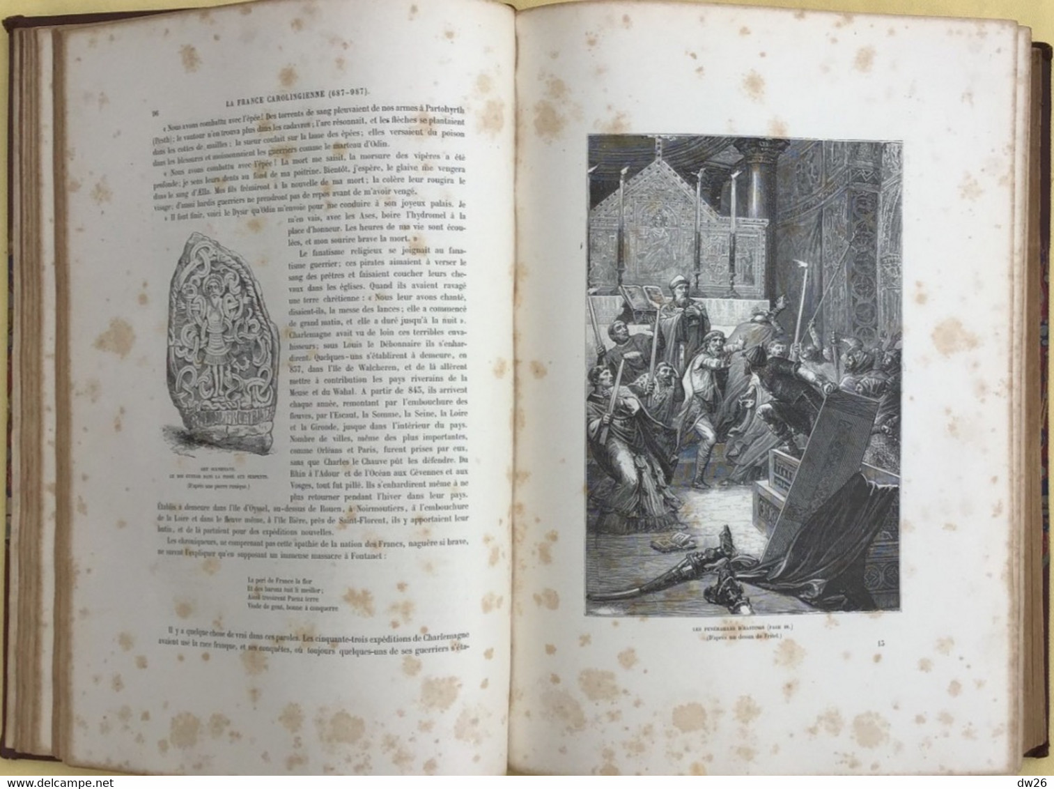 Histoire de France depuis l'Invasion des Barbares jusqu'à nos jours - Victor Duruy, 1 volume 1892 chez Hachette