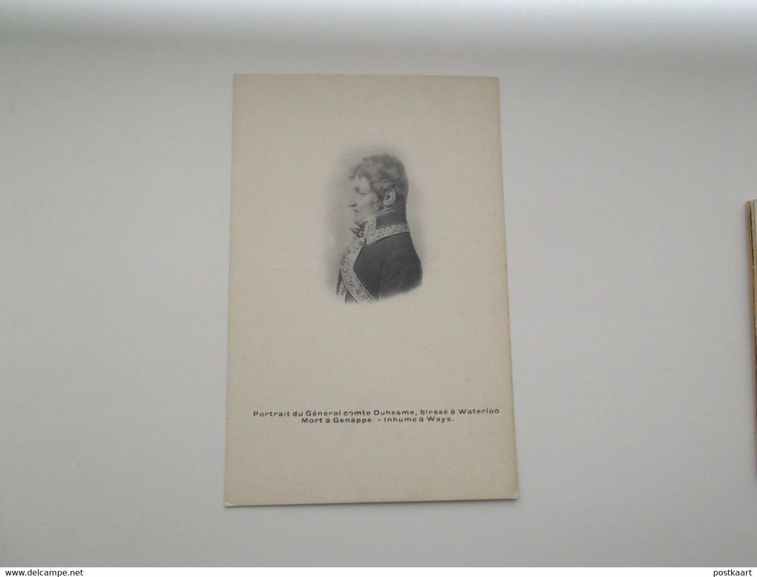 Général Comte Duhesme, Blessé à Waterloo, Mort à Genappe - Storia
