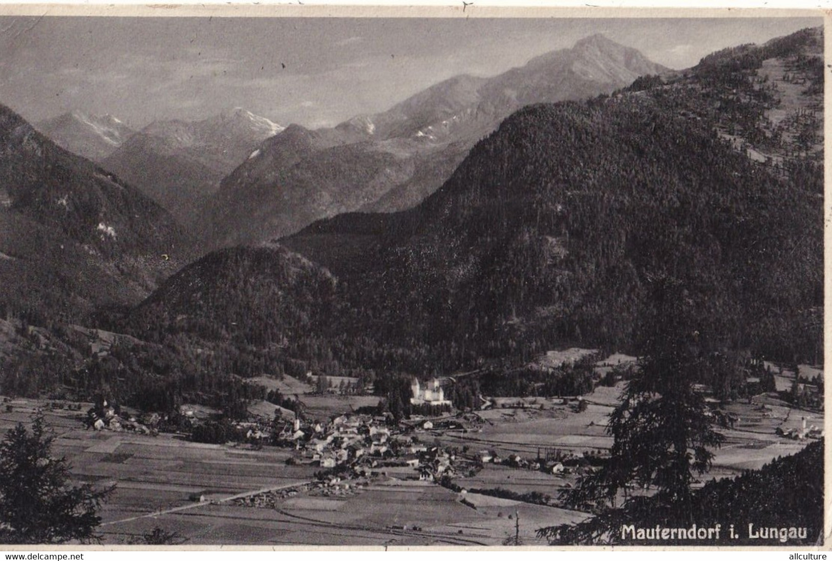 A3877 - MAUTERNDORF I . LUNGAU 1931 VINTAGE POSTCARD AUSTRIA - Mauterndorf