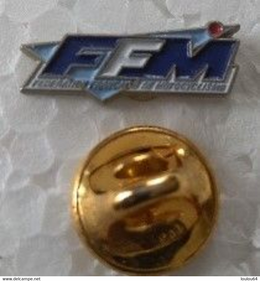 Pin's - Motos - FFM - Fédération Française Motocyclisme - - Motos