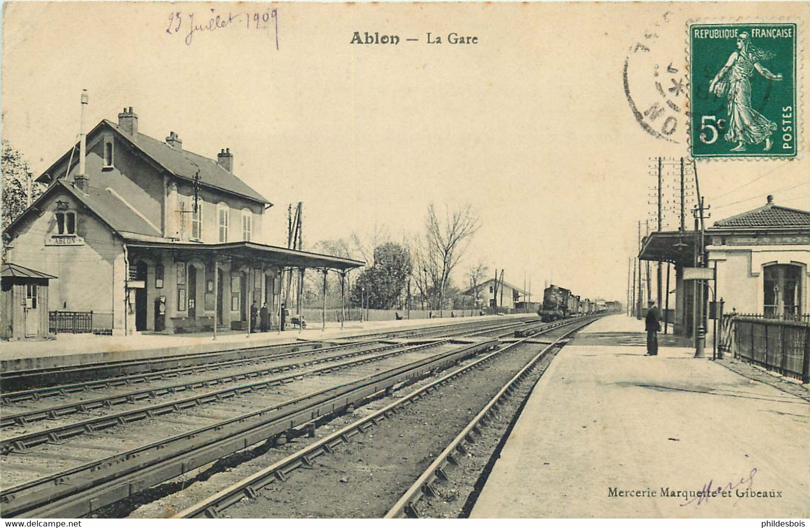 94  ABLON   La Gare - Ablon Sur Seine