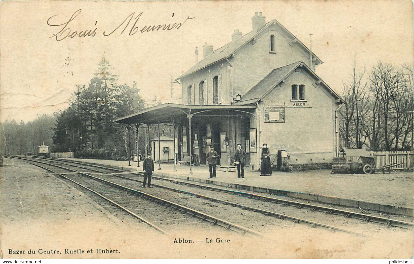 94  ABLON   La Gare - Ablon Sur Seine