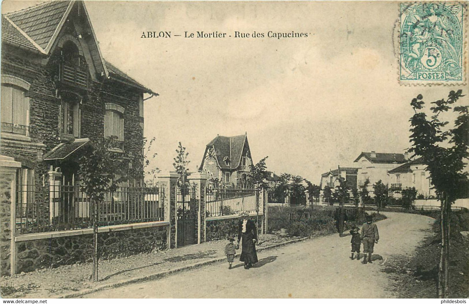 94  ABLON   Rue Des Capucines - Ablon Sur Seine