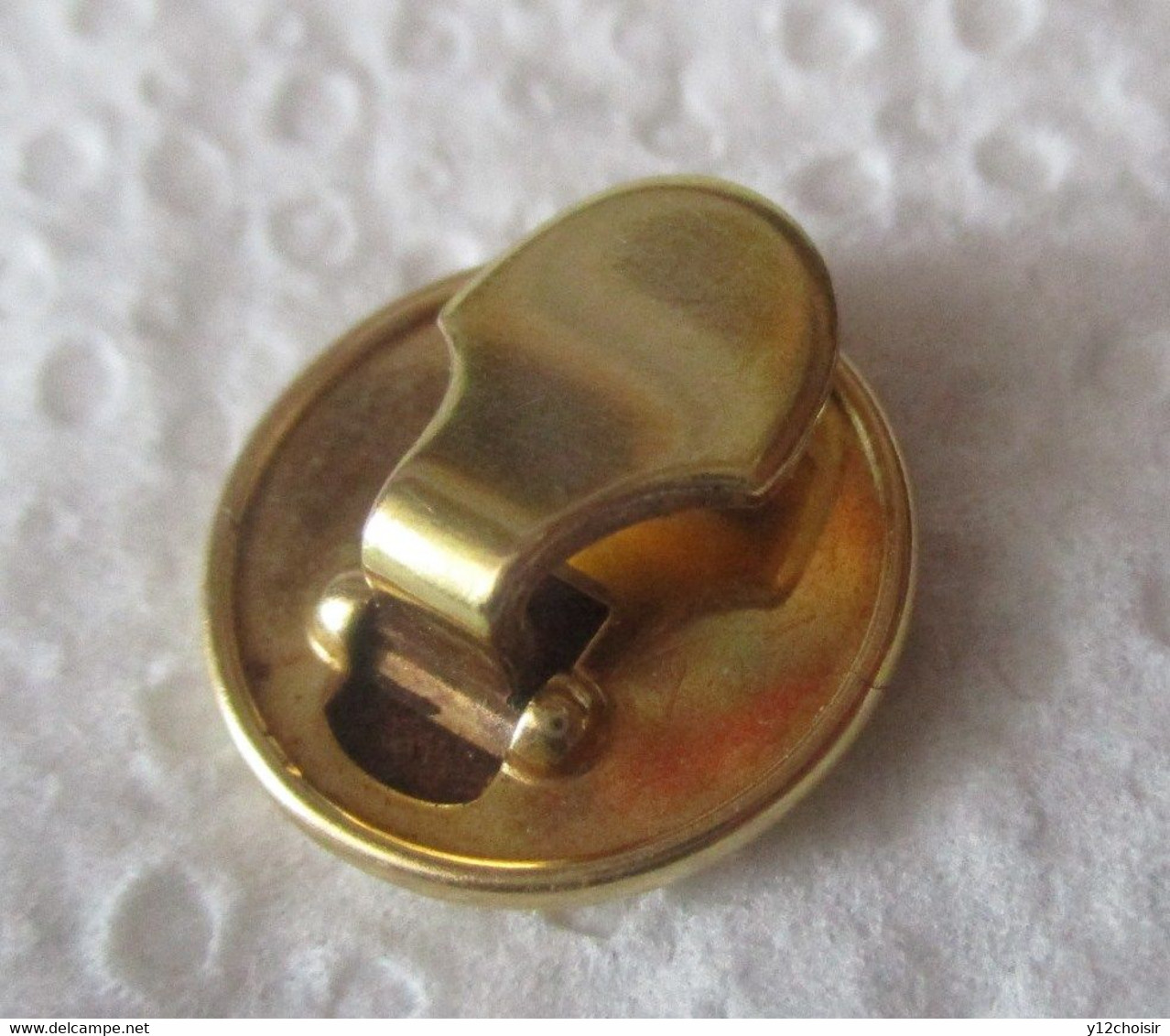 PETIT BIJOU ROND OR PLAQUé MURAT BOUCLE D OREILLES ? BOUTON DE MANCHETTE ? - Other & Unclassified