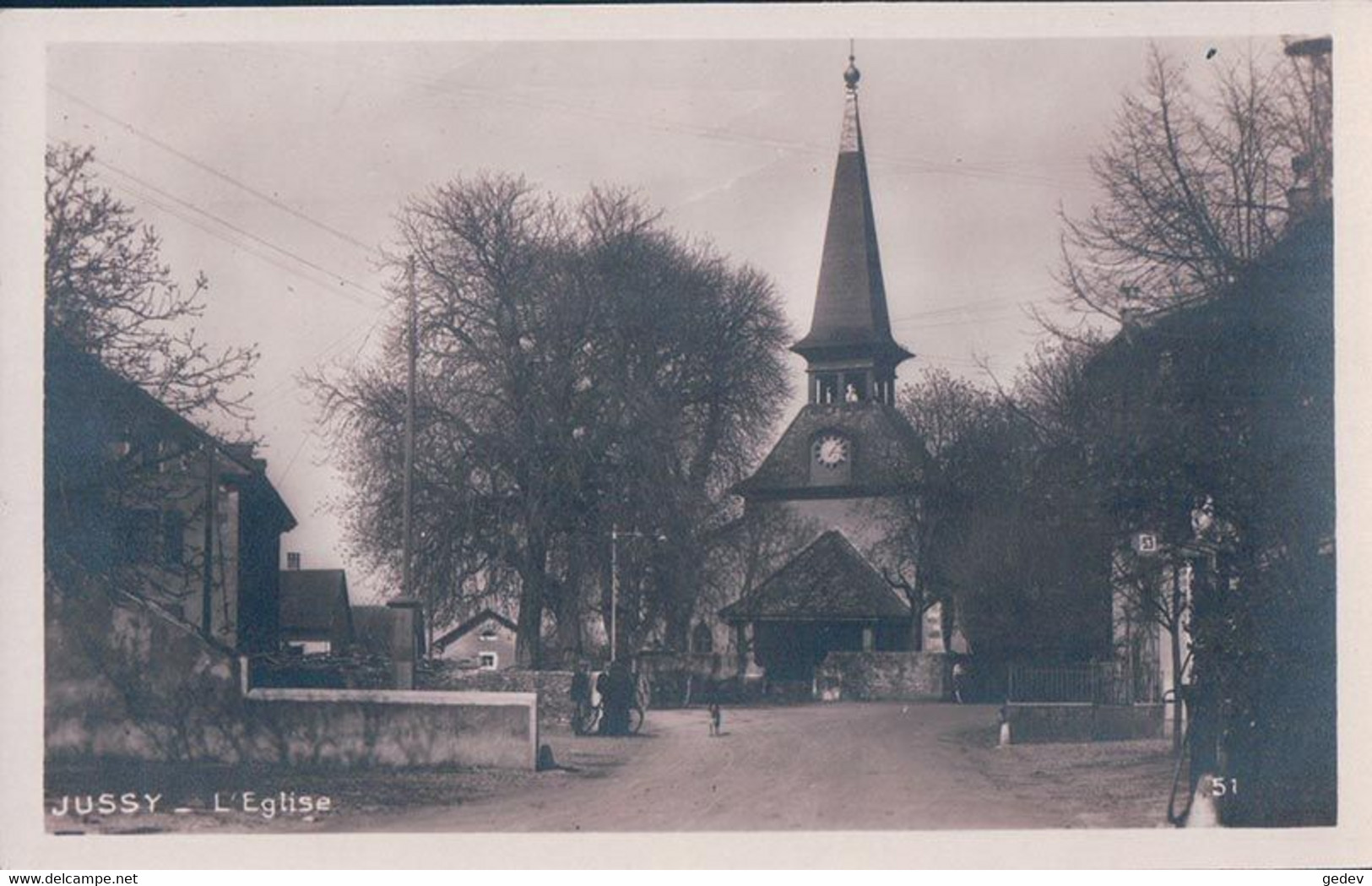 Genève, Jussy, L'Eglise (1) - Jussy