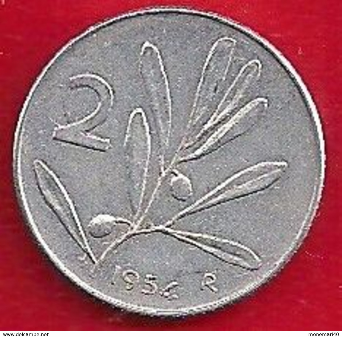 ITALIE 2 LIRE - 1954 - 2 Lire