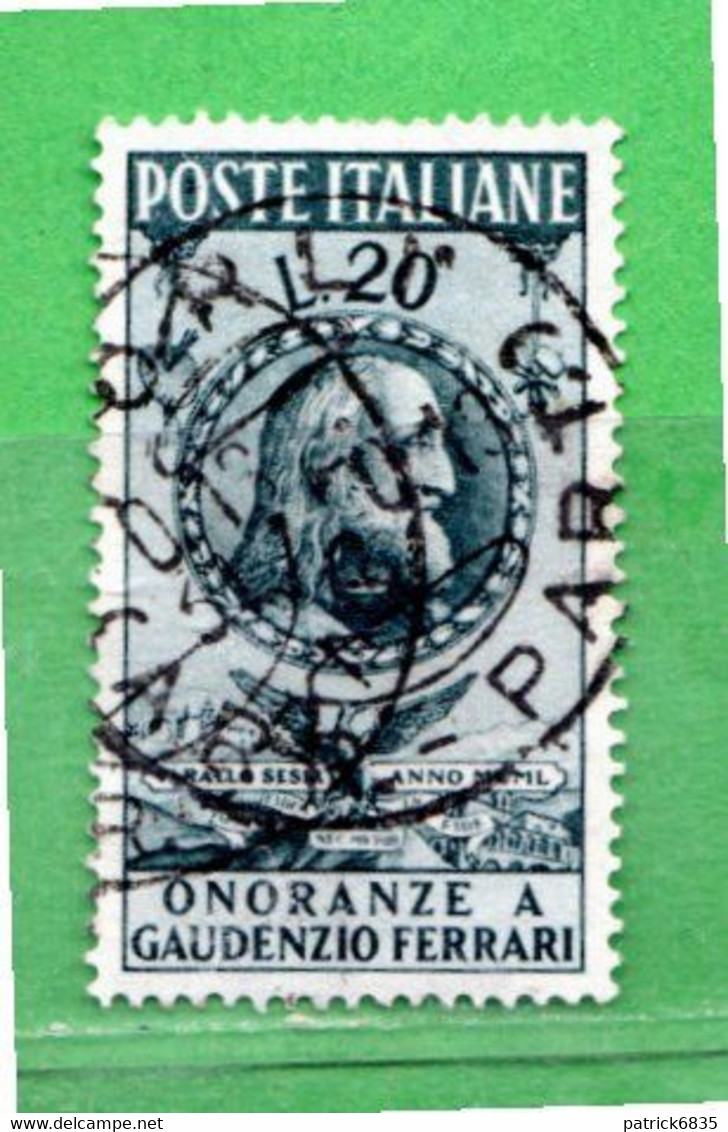 ITALIA ° -1950 - GAUDENZIO FERRARI  - . Unif. 622 -. Usati. - 1946-60: Used