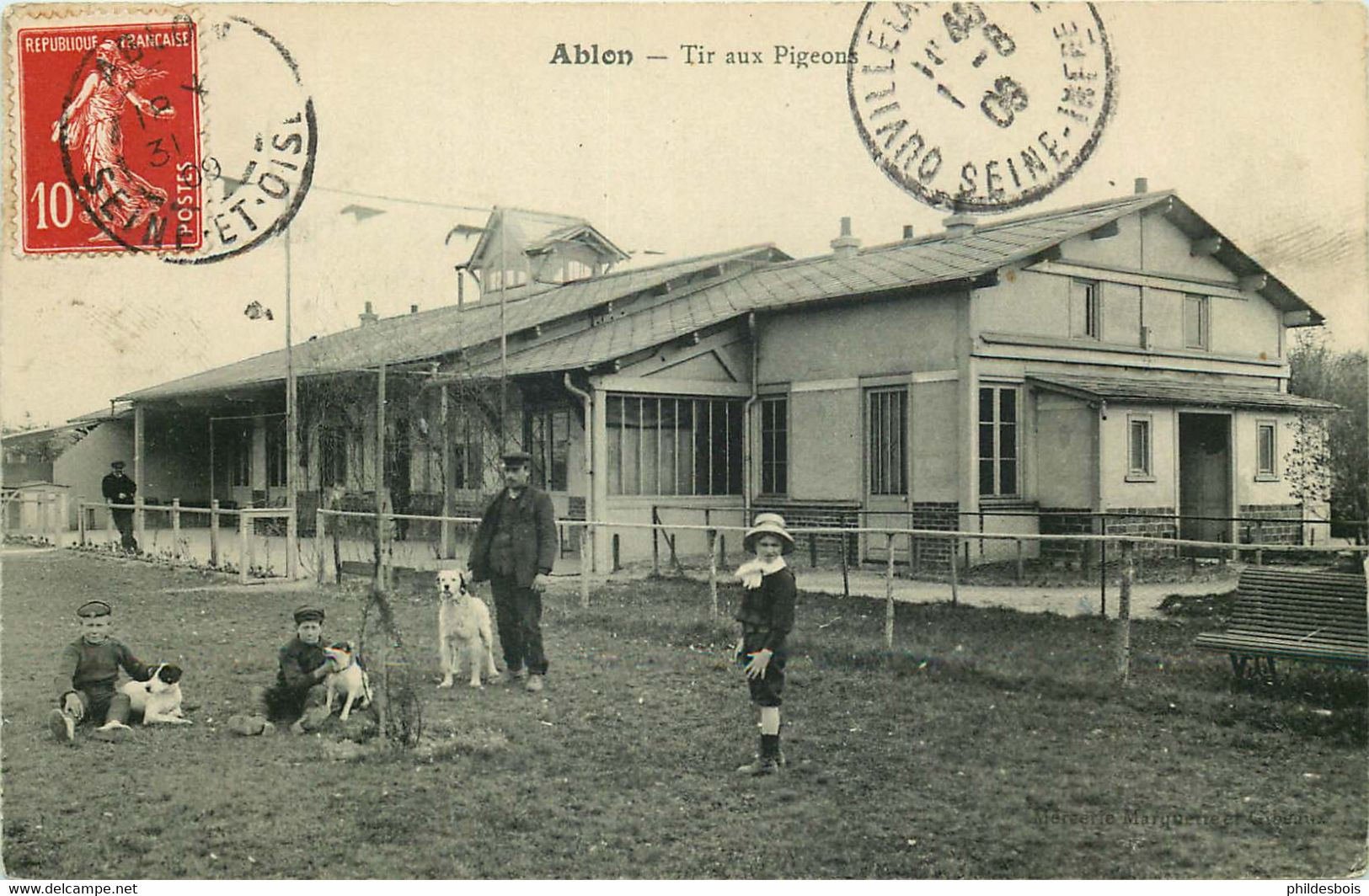 94  ABLON    Tir Aux Pigeons - Ablon Sur Seine