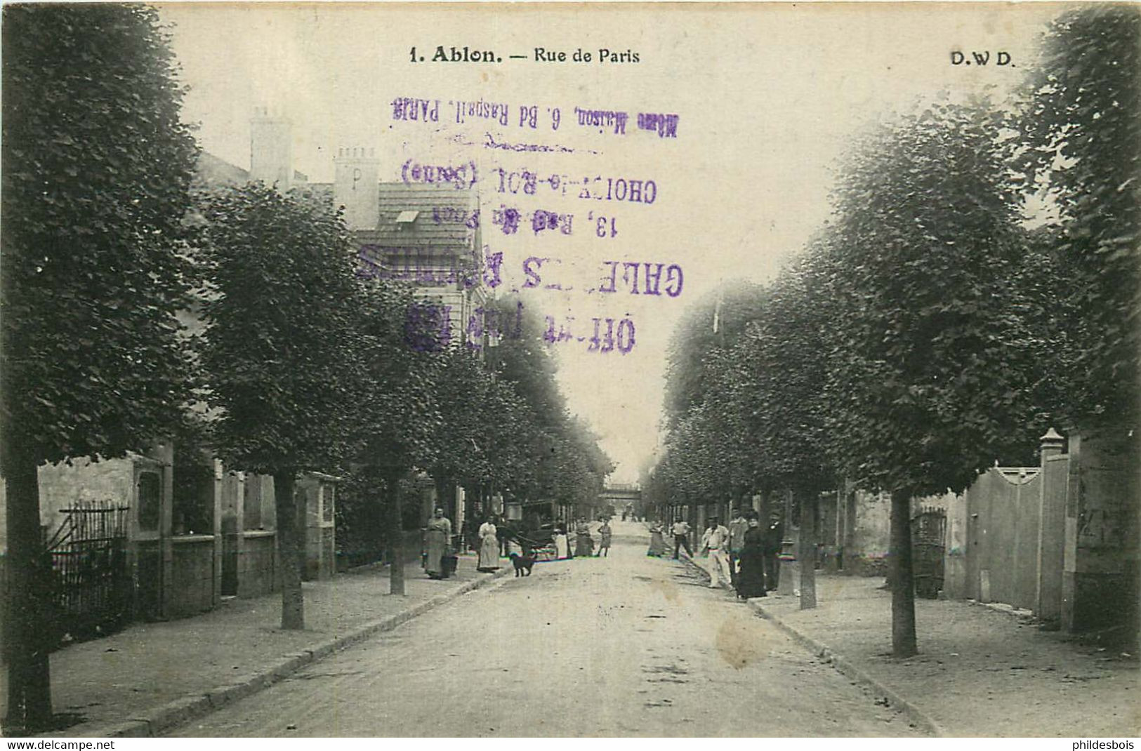 94  ABLON    Rue De Paris - Ablon Sur Seine