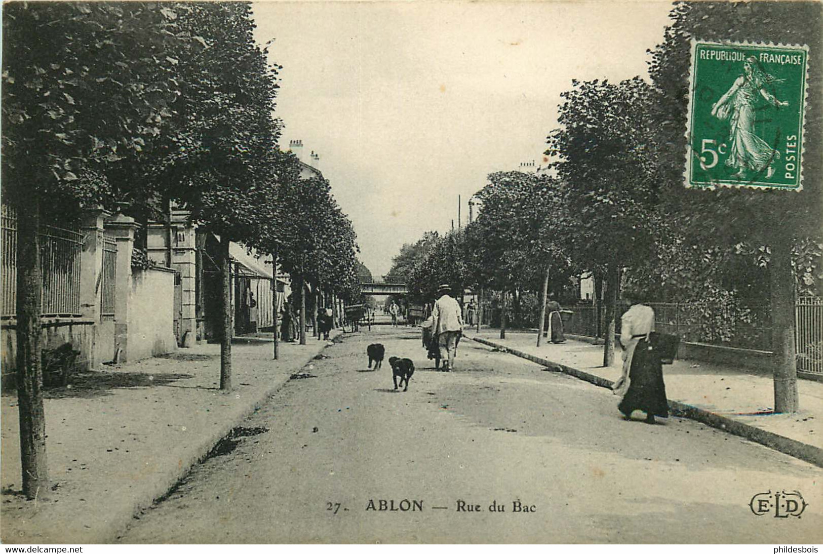 94  ABLON    Rue Du Bac - Ablon Sur Seine