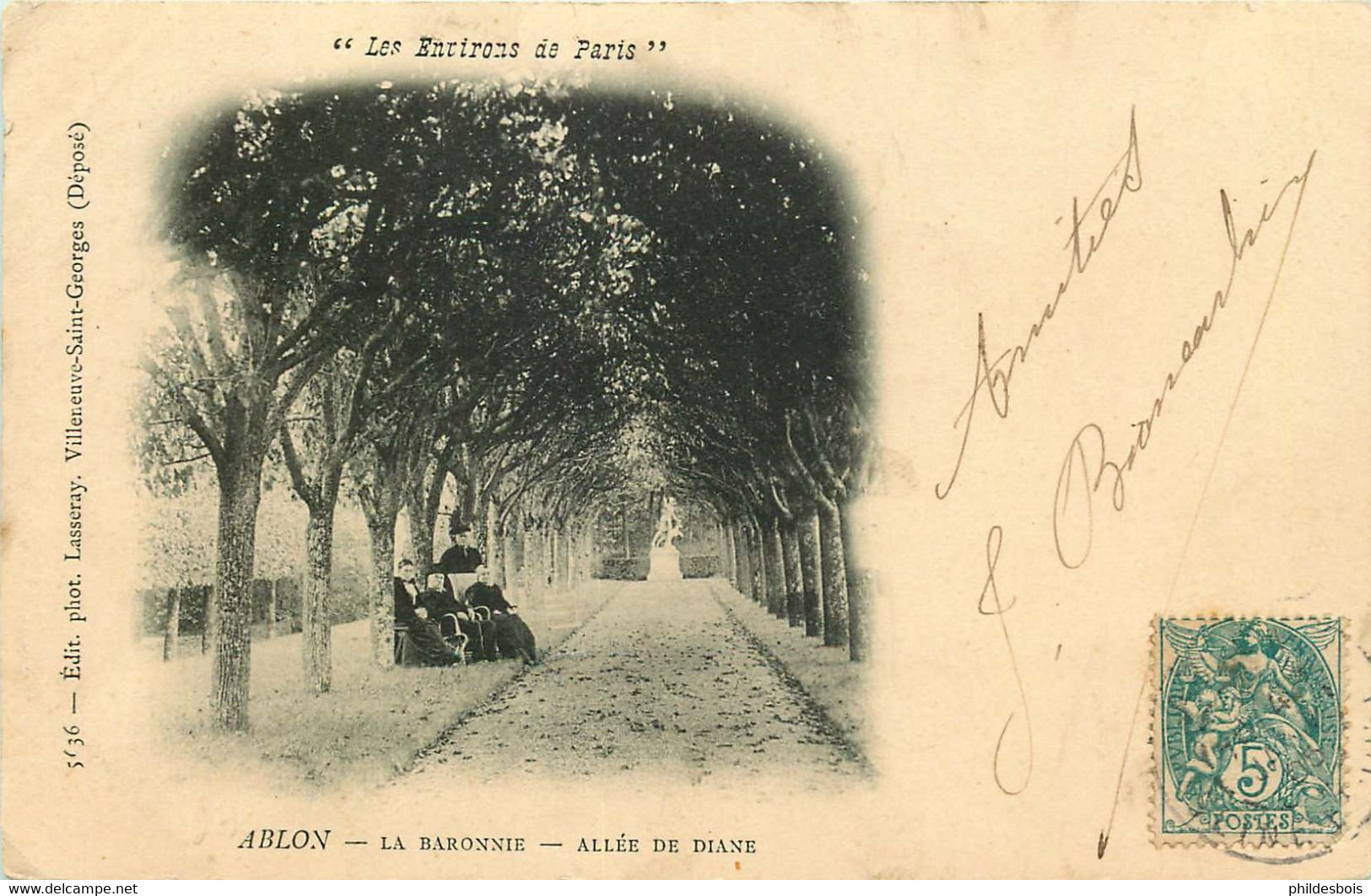 94  ABLON    La Baronnie Pavillon Du Duc De SULLY Allée De Diane - Ablon Sur Seine