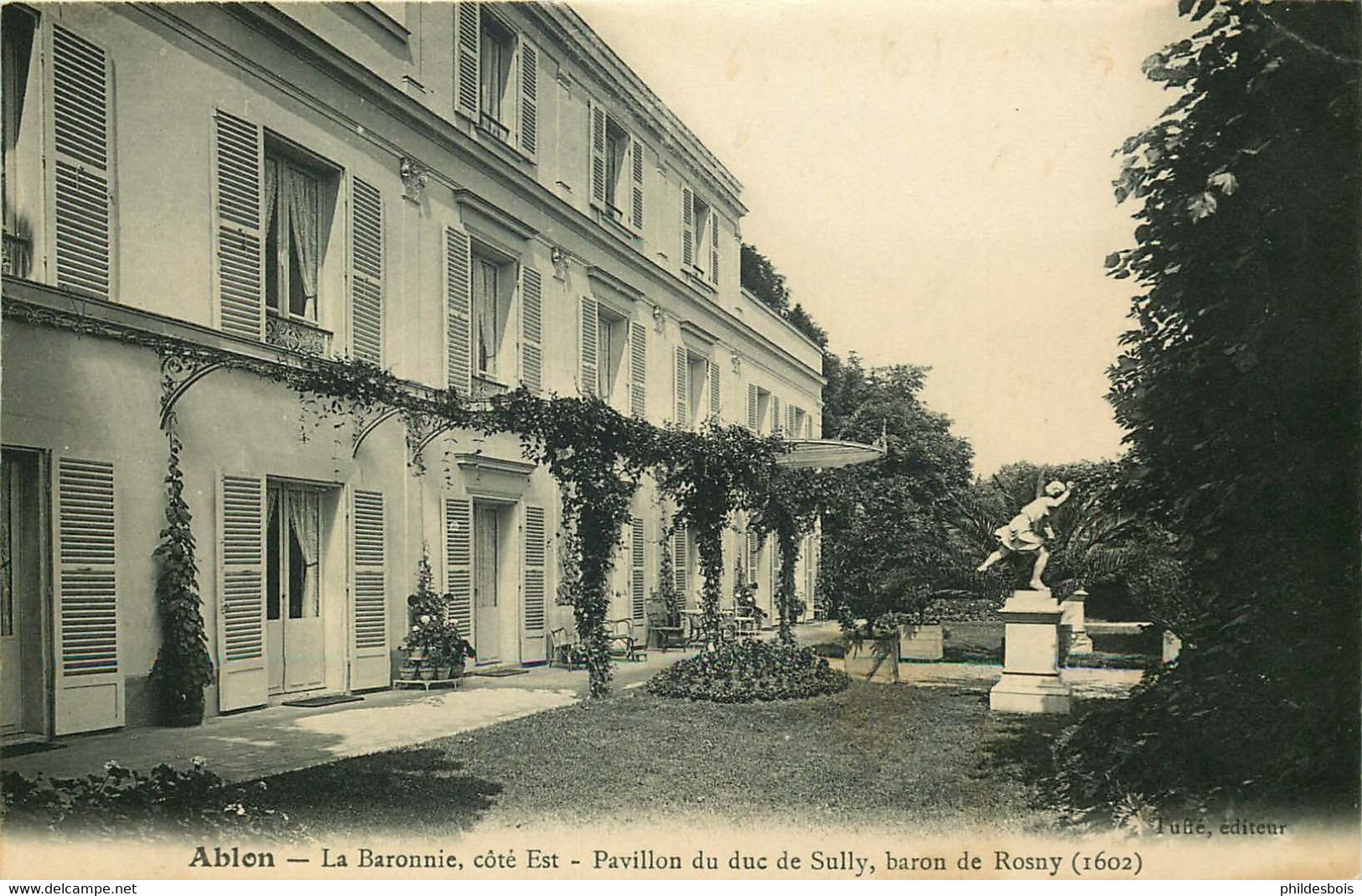 94  ABLON    La Baronnie Pavillon Du Duc De SULLY Allée De Diane - Ablon Sur Seine