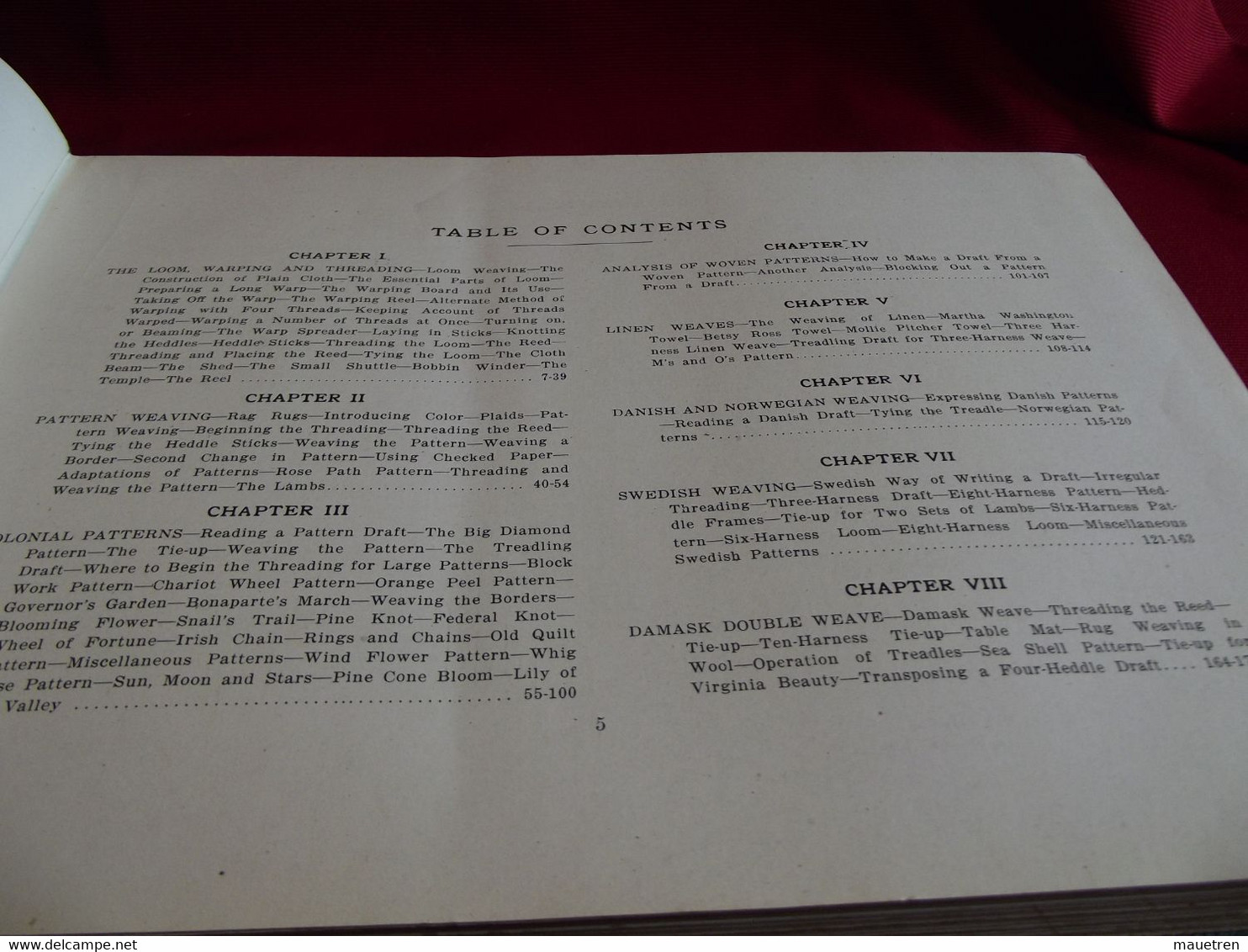 METIER A TISSER Par Edward F. Worst Chicago 1920. The Bruce Publishing Company . EN ANGLAIS - Andere & Zonder Classificatie