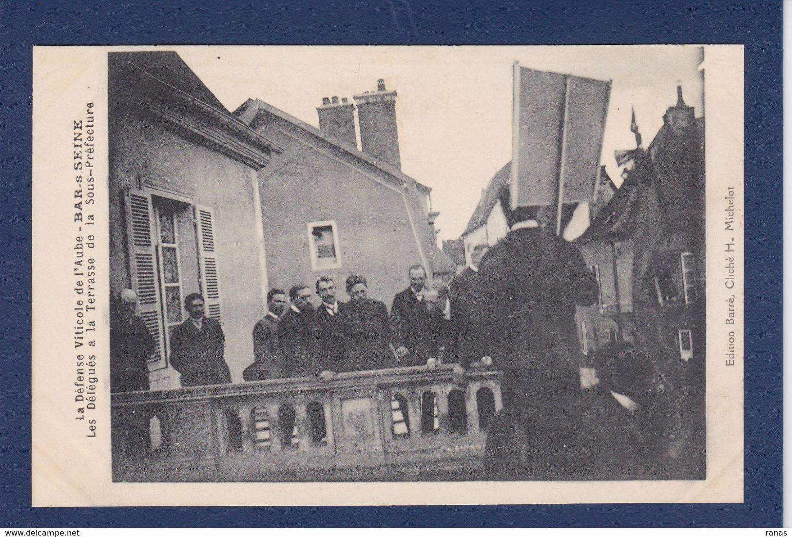 CPA [10] Aube > Bar-sur-Seine Non Circulé événements Viticoles De 1911 - Bar-sur-Seine