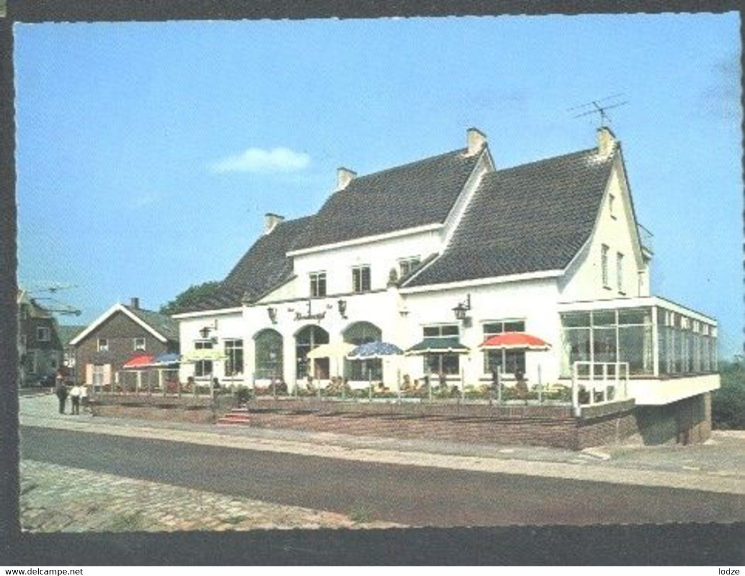 Nederland Holland Pays Bas Kinderdijk Met Hotel Restaurant - Kinderdijk