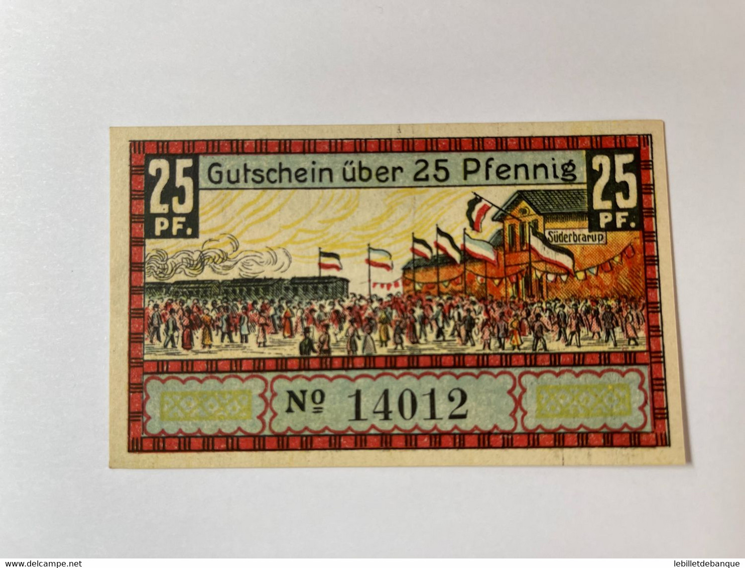 Allemagne Notgeld Suderbrarup 25 Pfennig - Verzamelingen