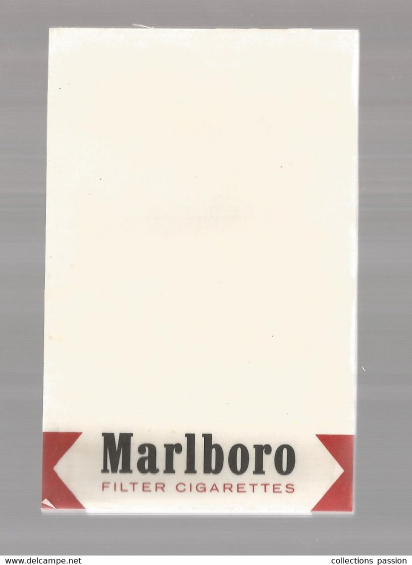 JC , Carnet MARLBORO ,filter Cigarettes , Frais Fr 2.45 E - Advertising