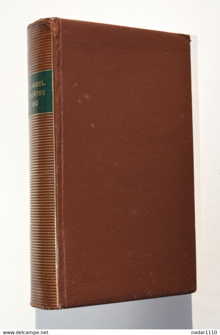 Théâtre - Paul Claudel - Volume 2 - La Pléiade - Gallimard, 1952 - La Pléiade