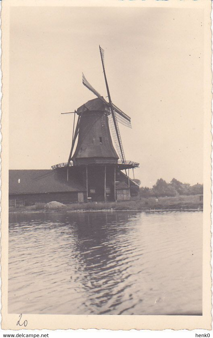 Koog Aan De Zaan Oliemolen Foto Voerman KH337 - Zaanstreek