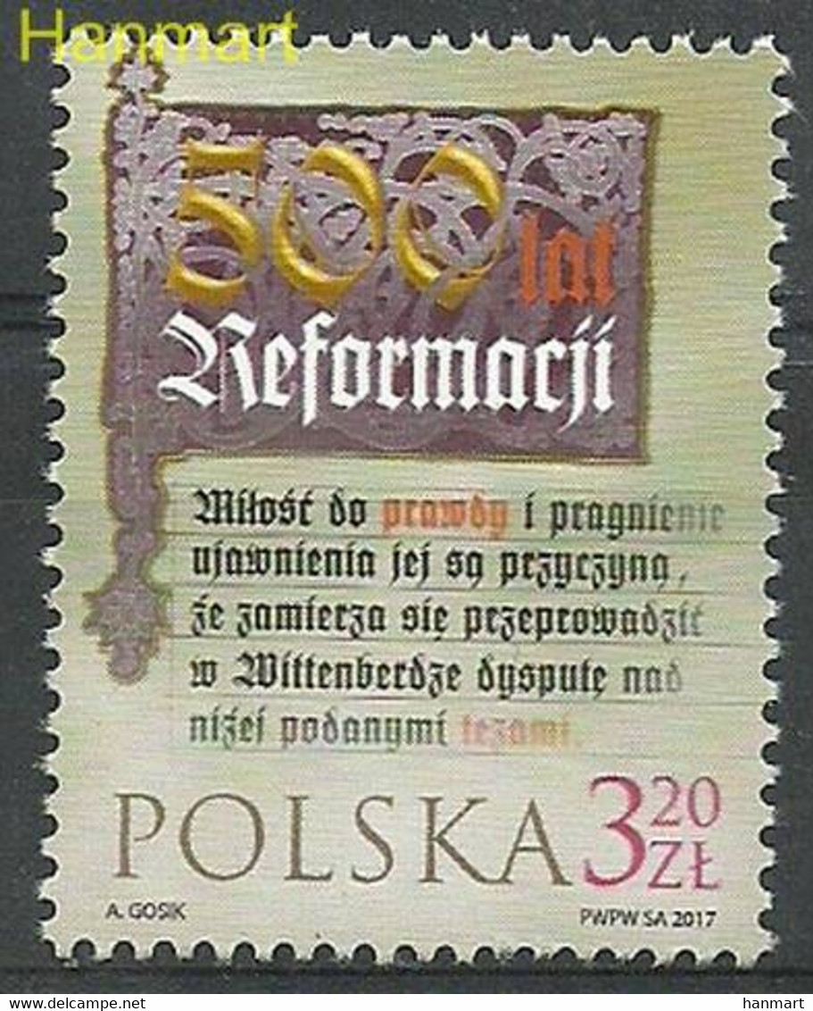 Poland 2017 Mi 4898 Fi 4748 MNH  - Other & Unclassified