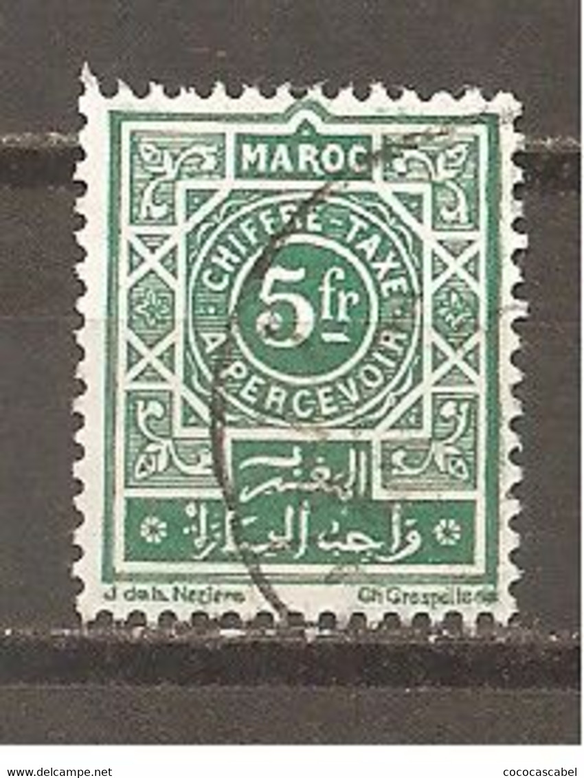 Marruecos Francés Yvert Tasa 51 (usado) (o) - Timbres-taxe