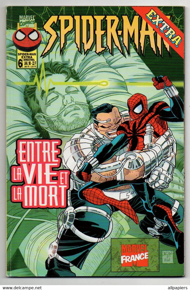 Spider-Man Extra N°6 Entre La Vie Et La Mort - La Promesse - Peter N'est Plus - Tendances Suicidaires De 1998 - Spiderman