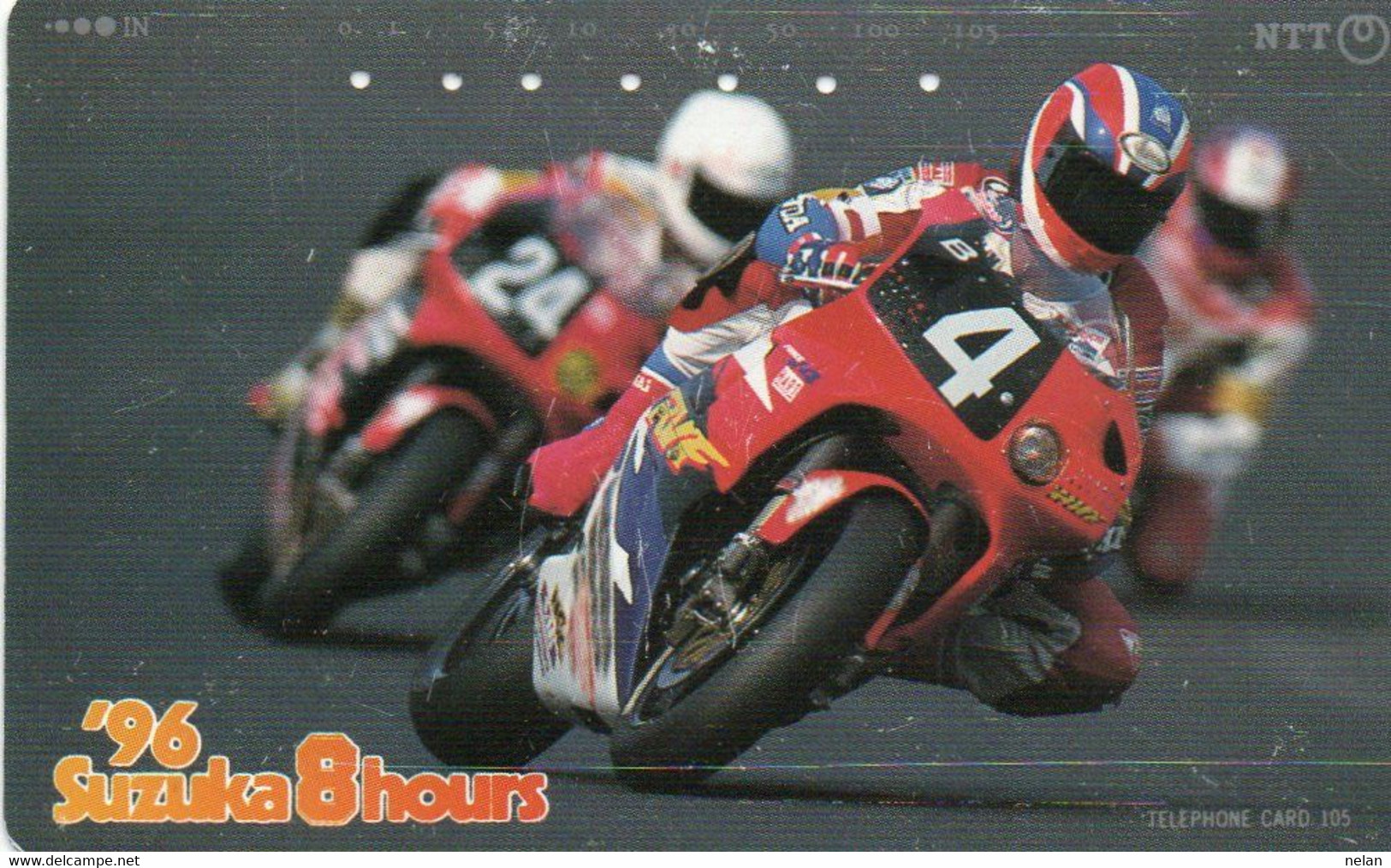 PHONE CARD- JAPAN - NTT - SUZUKA - Motos