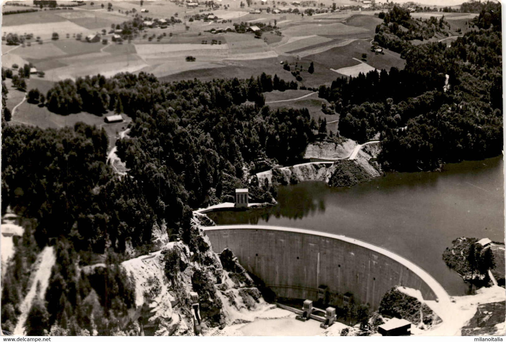 Barrage De Rossens, Lac De La Gruyere * 3. 8. 1949 - Rossens