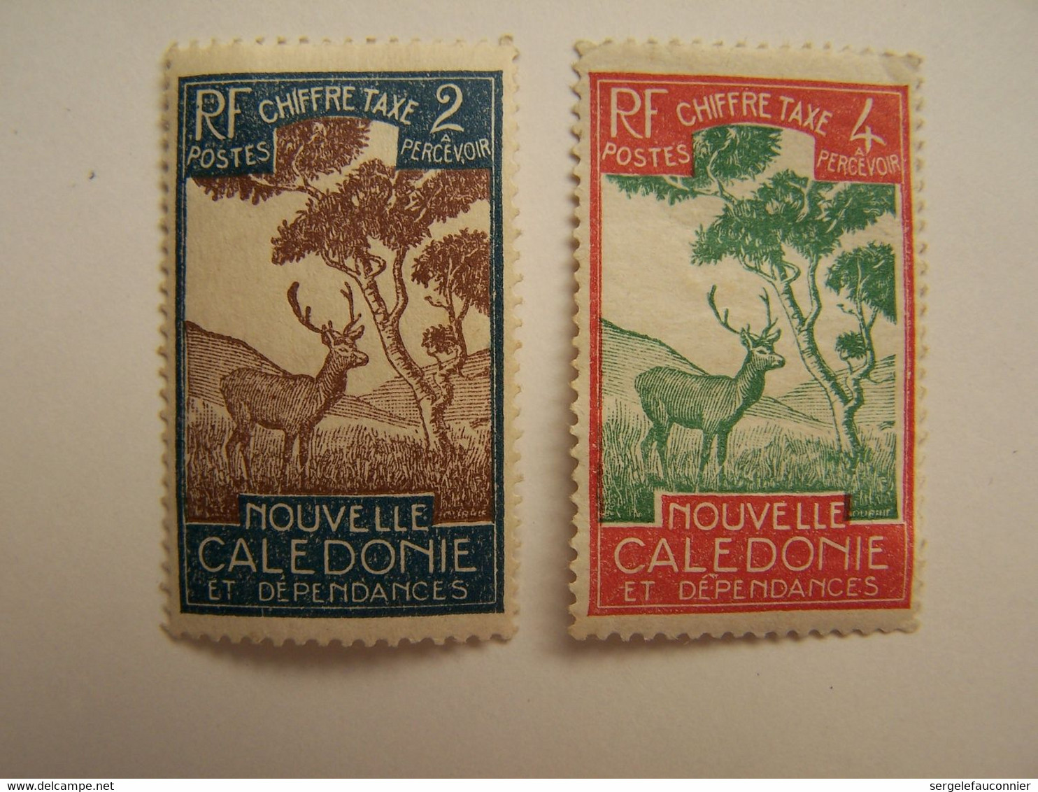 France Océanie Nouvelle-Calédonie Neufs - Timbres-taxe