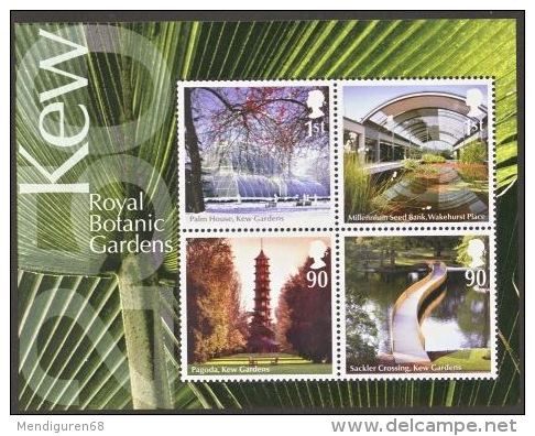 GROSSBRITANNIEN GRANDE BRETAGNE GB 2009 MS KEW ROYAL BOTANIC GARDENS MNH SG MS2941 MI B51-2772-5 SC SH2670 YT F65-3159-6 - Feuilles, Planches  Et Multiples