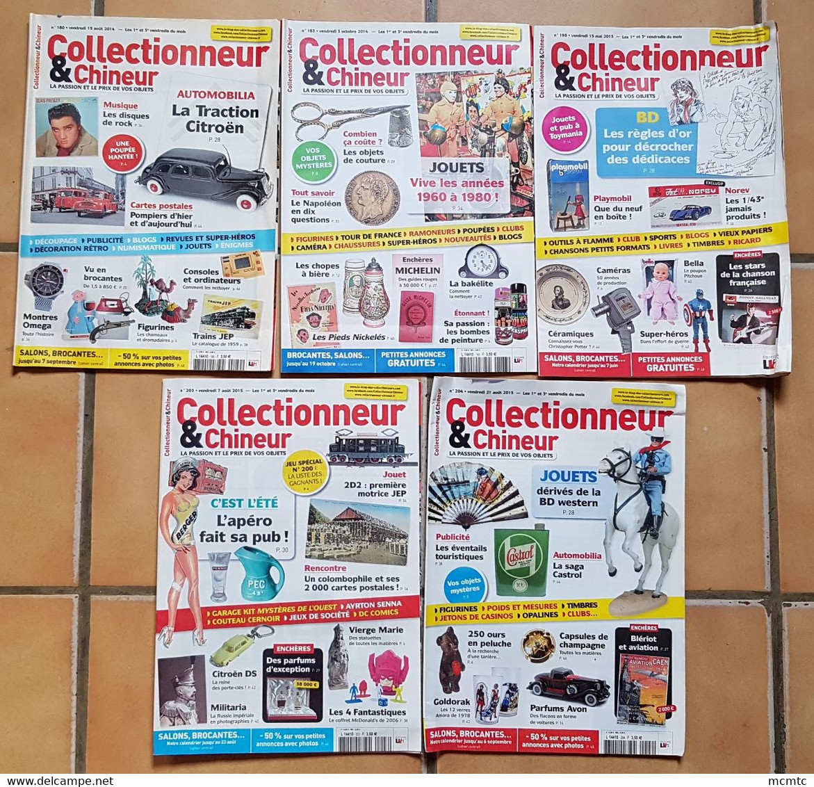 7 Magazines , Collectionneurs , Chineurs  - Magazine , Revues , Revue - Otros & Sin Clasificación