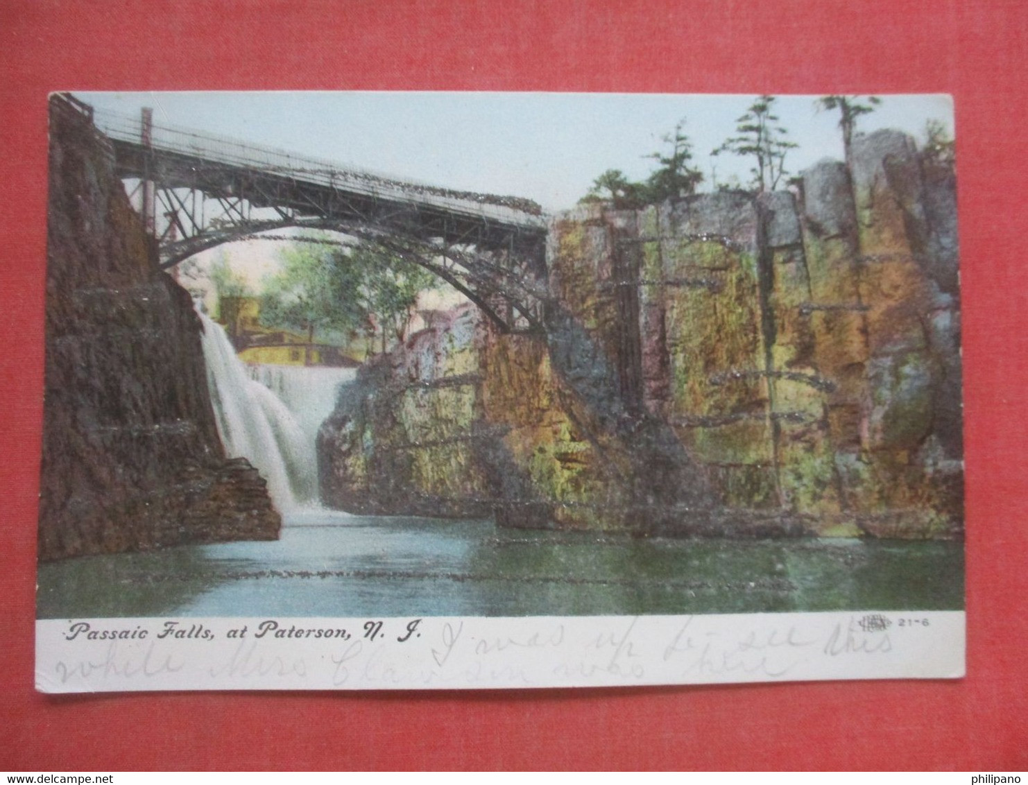 Glitter Added  Passaic  Falls  New Jersey > Paterson         Ref  4872 - Paterson