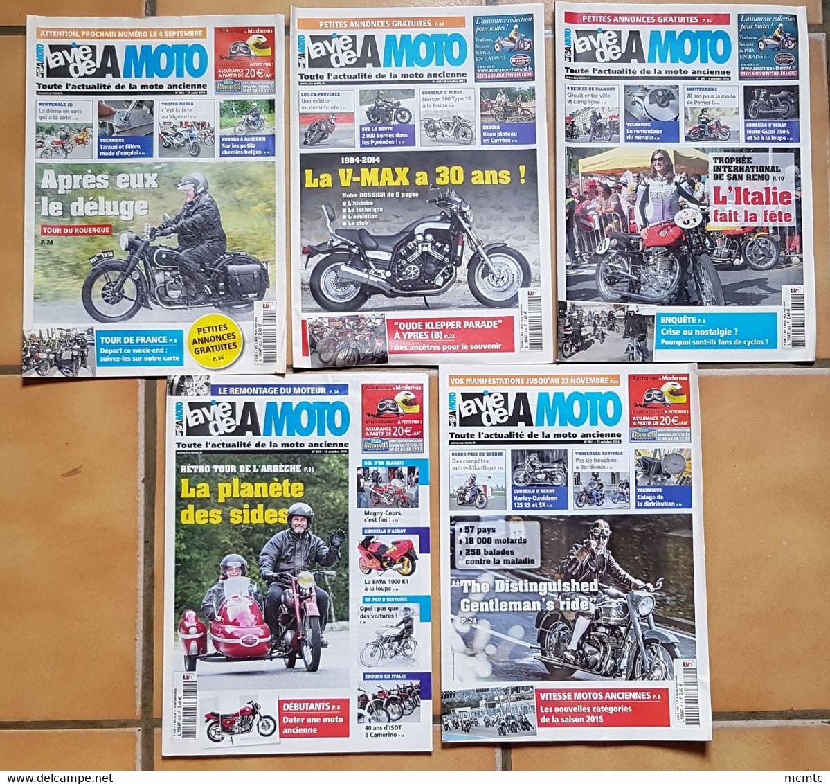 10 Revues , Revue  - La Vie De La Moto - Auto/Motor