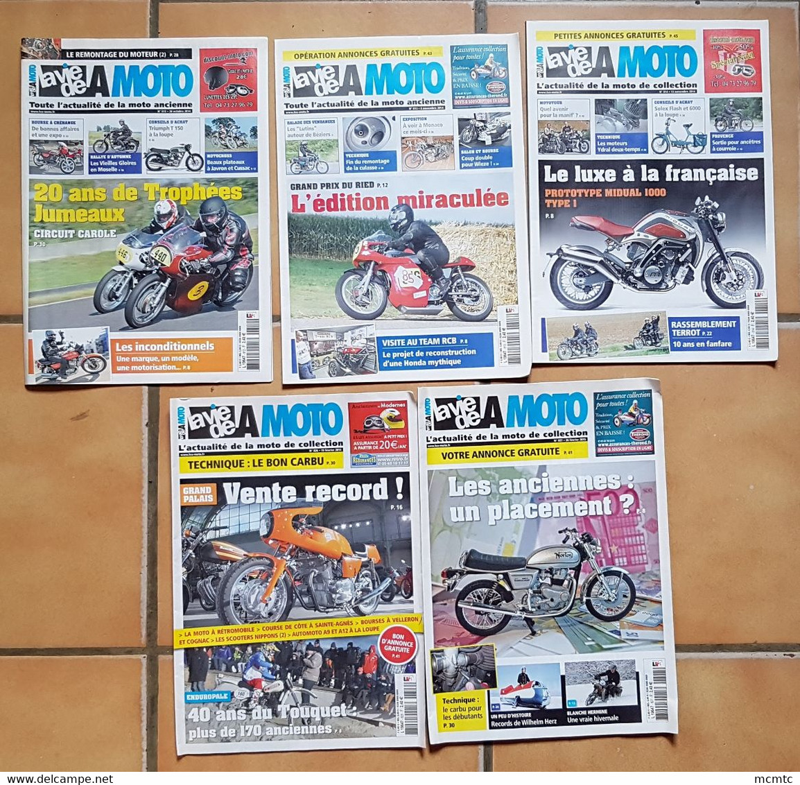 10 Revues , Revue  - La Vie De La Moto - Auto/Moto