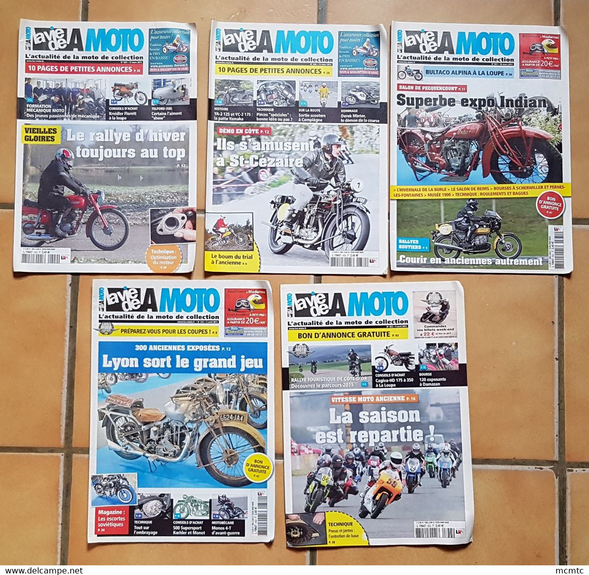 10 Revues , Revue  - La Vie De La Moto - Auto/Motor