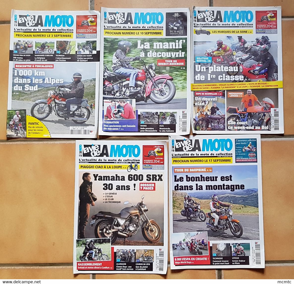 14 Revues , Revue  - La Vie De La Moto - Auto/Motor