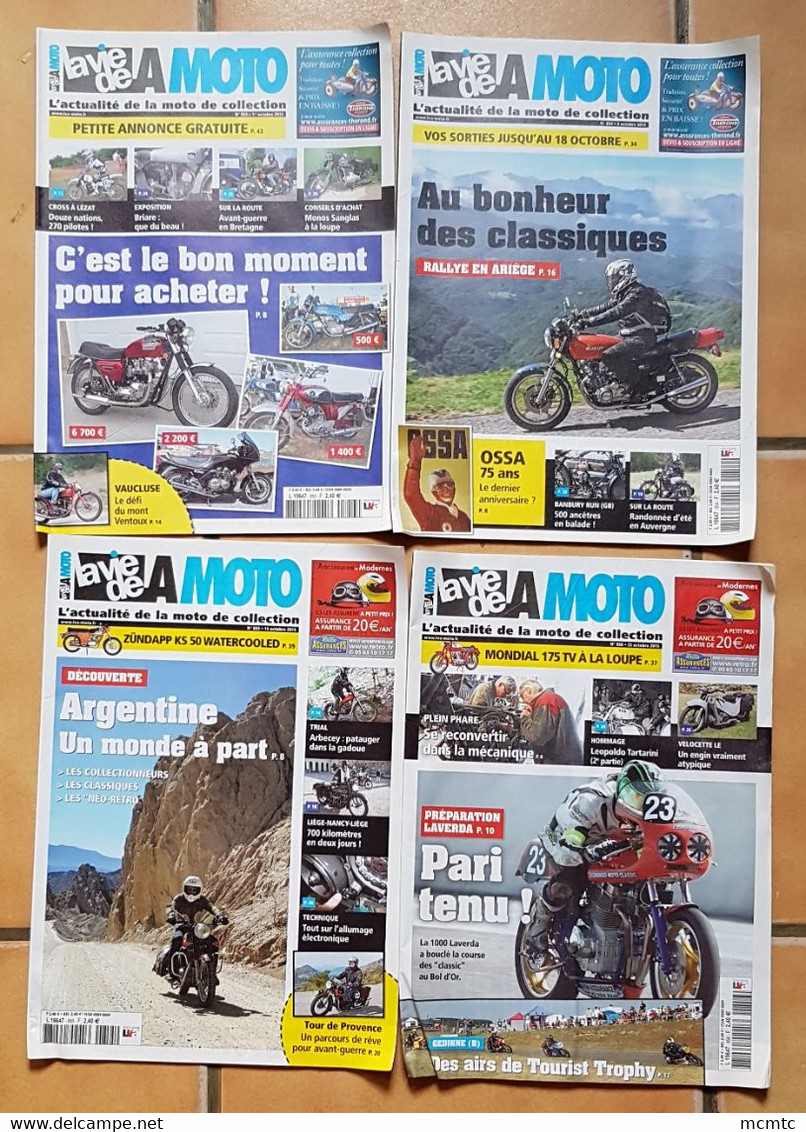 14 Revues , Revue  - La Vie De La Moto - Auto/Moto