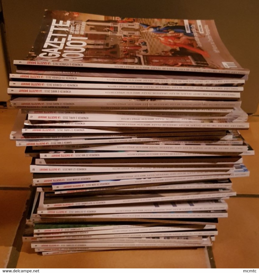 Attention Avant D'enchérir : Port  32,20€   : 43 Magazines La Gazette Drouot  ( Magazine ) - Verzamelaars