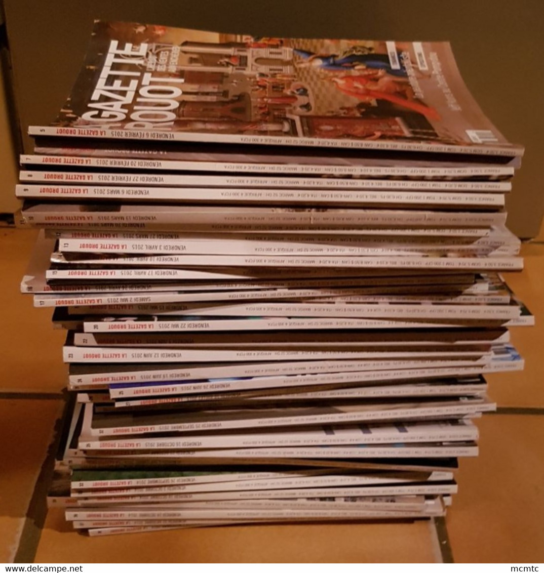 Attention Avant D'enchérir : Port  32,20€   : 43 Magazines La Gazette Drouot  ( Magazine ) - Brocantes & Collections