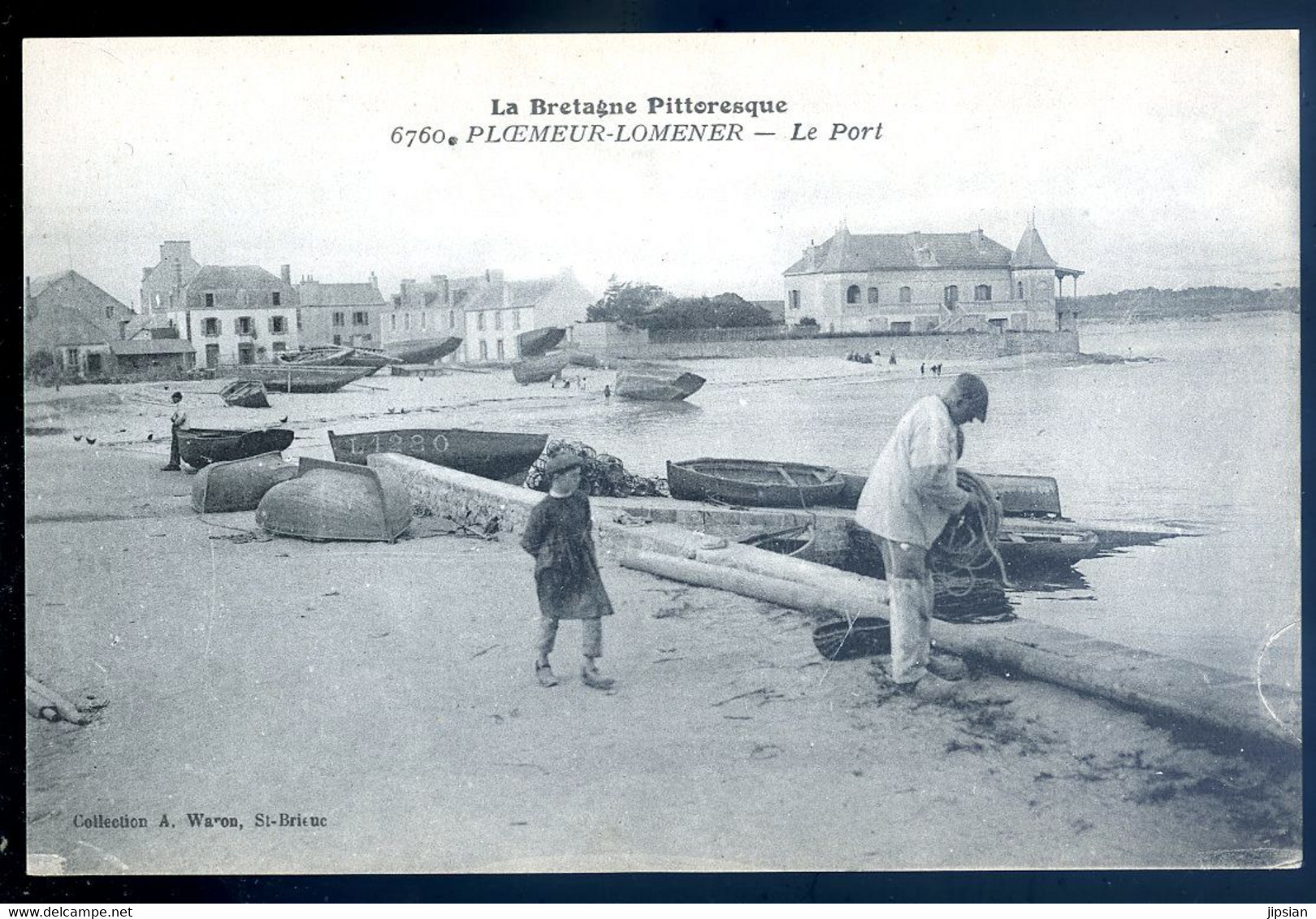 Cpa Du 56 Ploemeur Lomener -- Le Port   AVR21-18bis - Plömeur