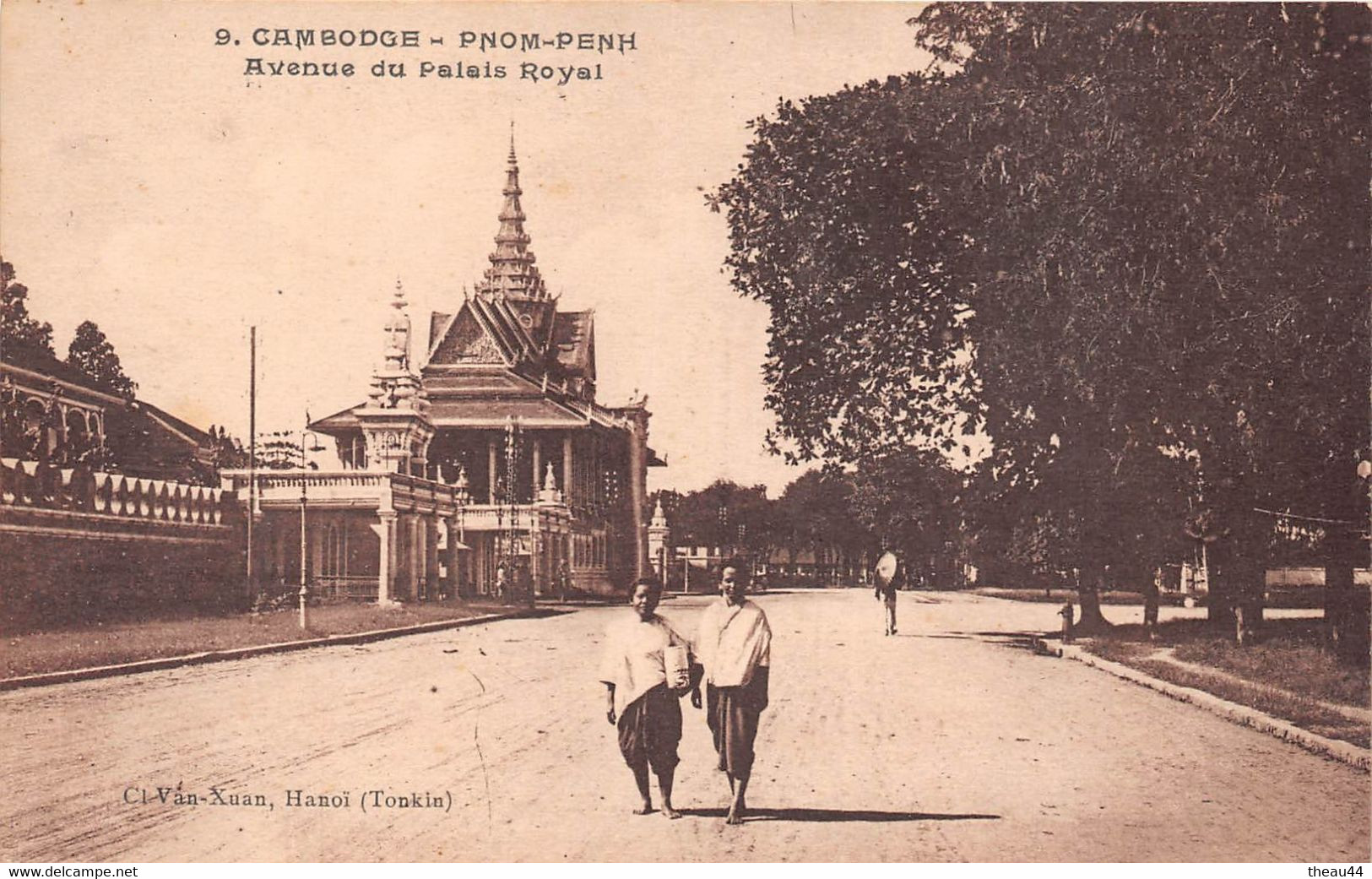 ¤¤   -   CAMBODGE   -  PNOM-PENH   -  Avenue Du Palais Royal     -  ¤¤ - Cambodge