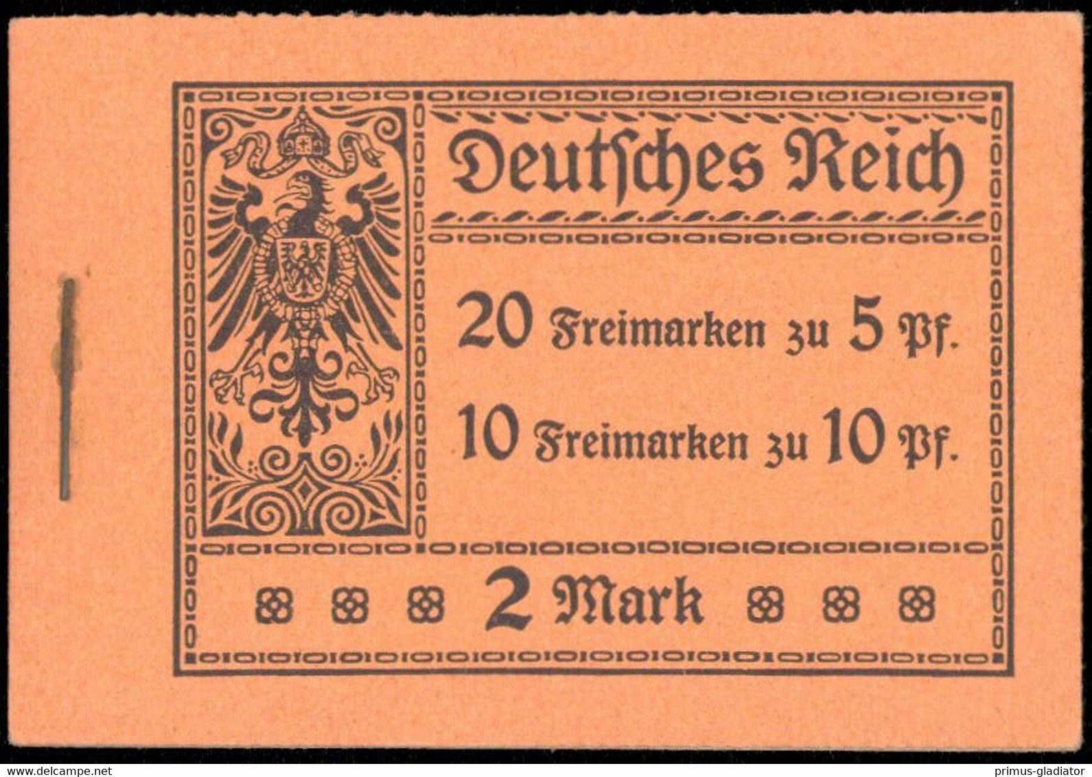 1913, Deutsches Reich, MH 5.6 A, ** - Libretti