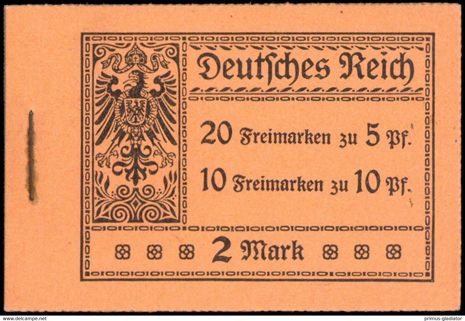 1913, Deutsches Reich, MH 5.3 A, ** - Cuadernillos