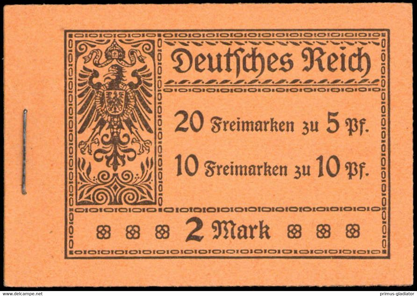 1913, Deutsches Reich, MH 5.19 A, ** - Libretti